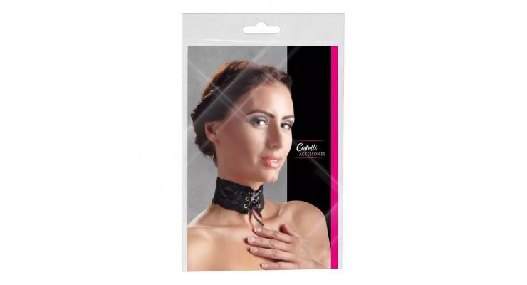 Cottelli Collection Choker Lace (24503641001), čierna