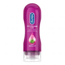 Durex Intimní masážní gel 2v1 s Aloe Vera, 200 ml