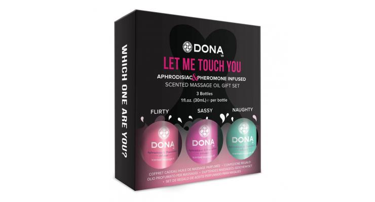 DONA Let Me Touch You, 3 x 30 ml